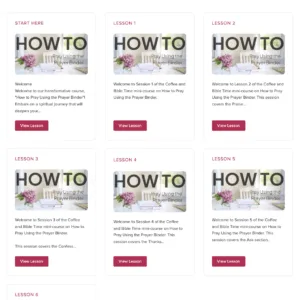 How to Pray Using the Prayer Binder | Digital Course - Image 2